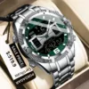 POEDAGAR Sports Luxury Man Wristwatch Watch Electronic Quartz Men's Watches